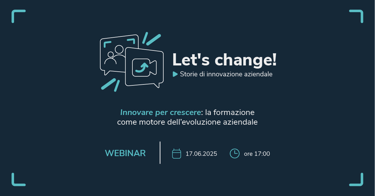 Formazione e innovazione aziendale: partecipa al webinar del 17 giugno